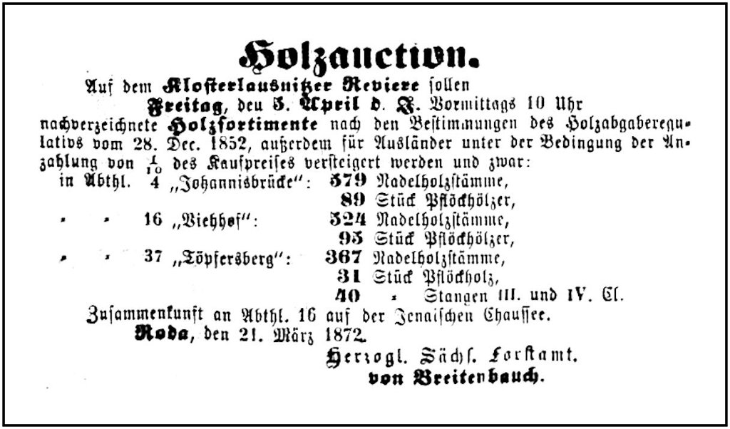 1872-04-05 Kl Holzauktion